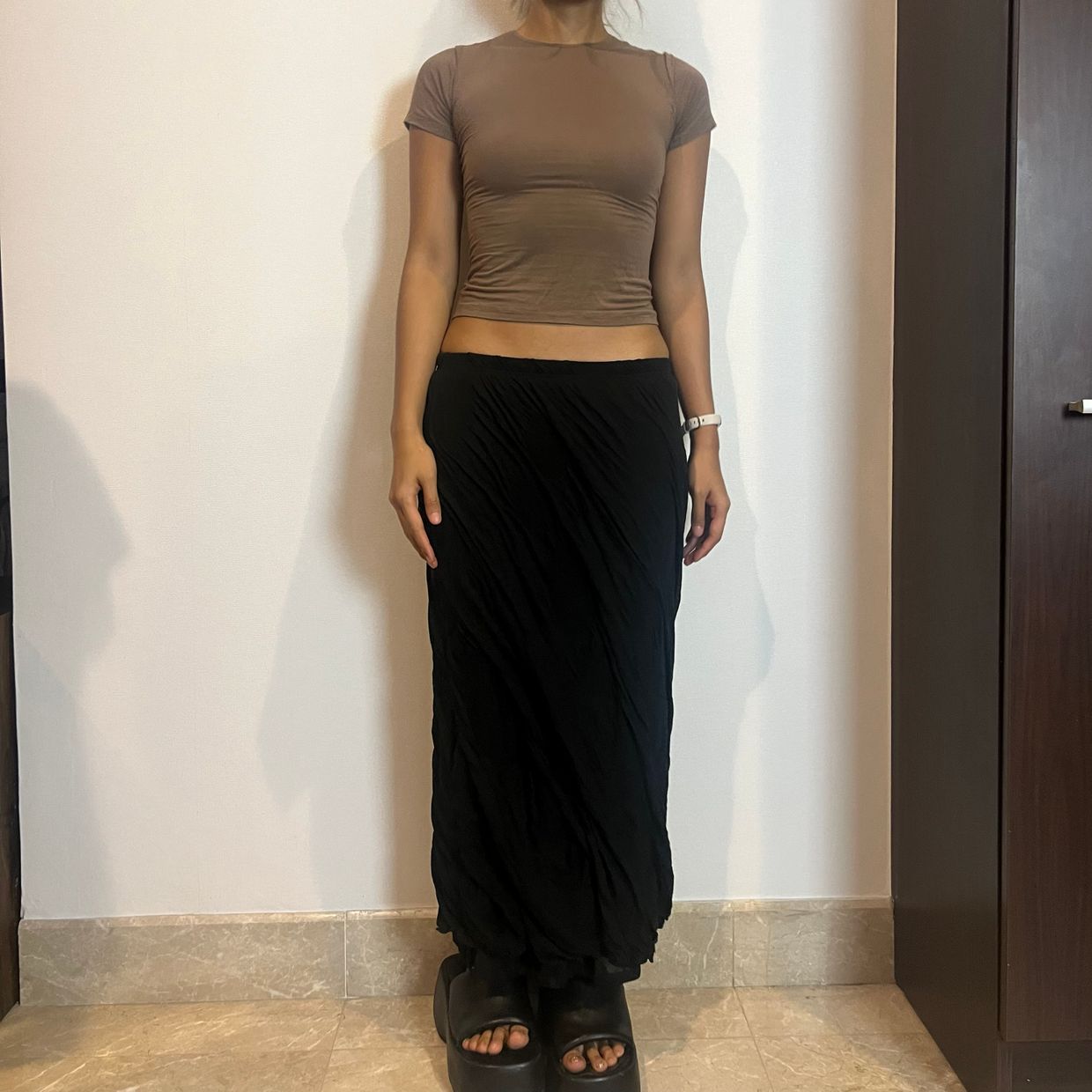 Maxi skirt Wanita black, foto 3